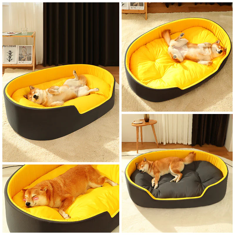 Desi Fresh Pet Dog Bed with Removable Washable Cover