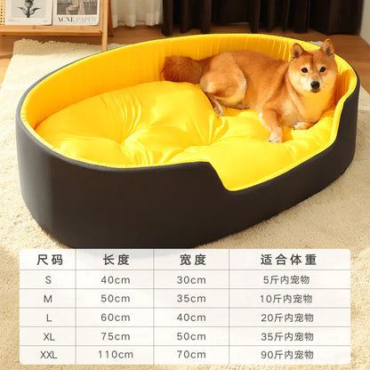 Desi Fresh Pet Dog Bed with Removable Washable Cover