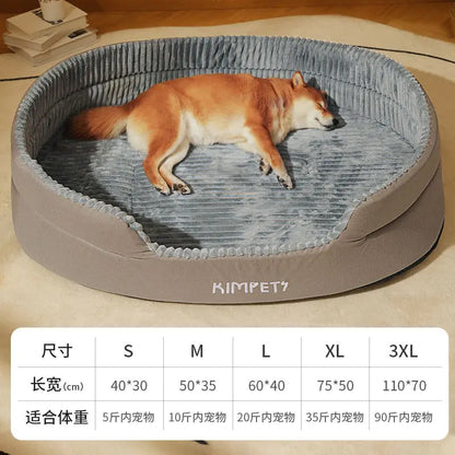 Desi Fresh Pet Dog Bed with Removable Washable Cover