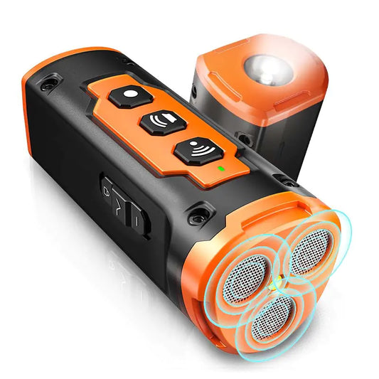Desi Fresh Ultrasonic Dog Repeller with Flashlight Feature
