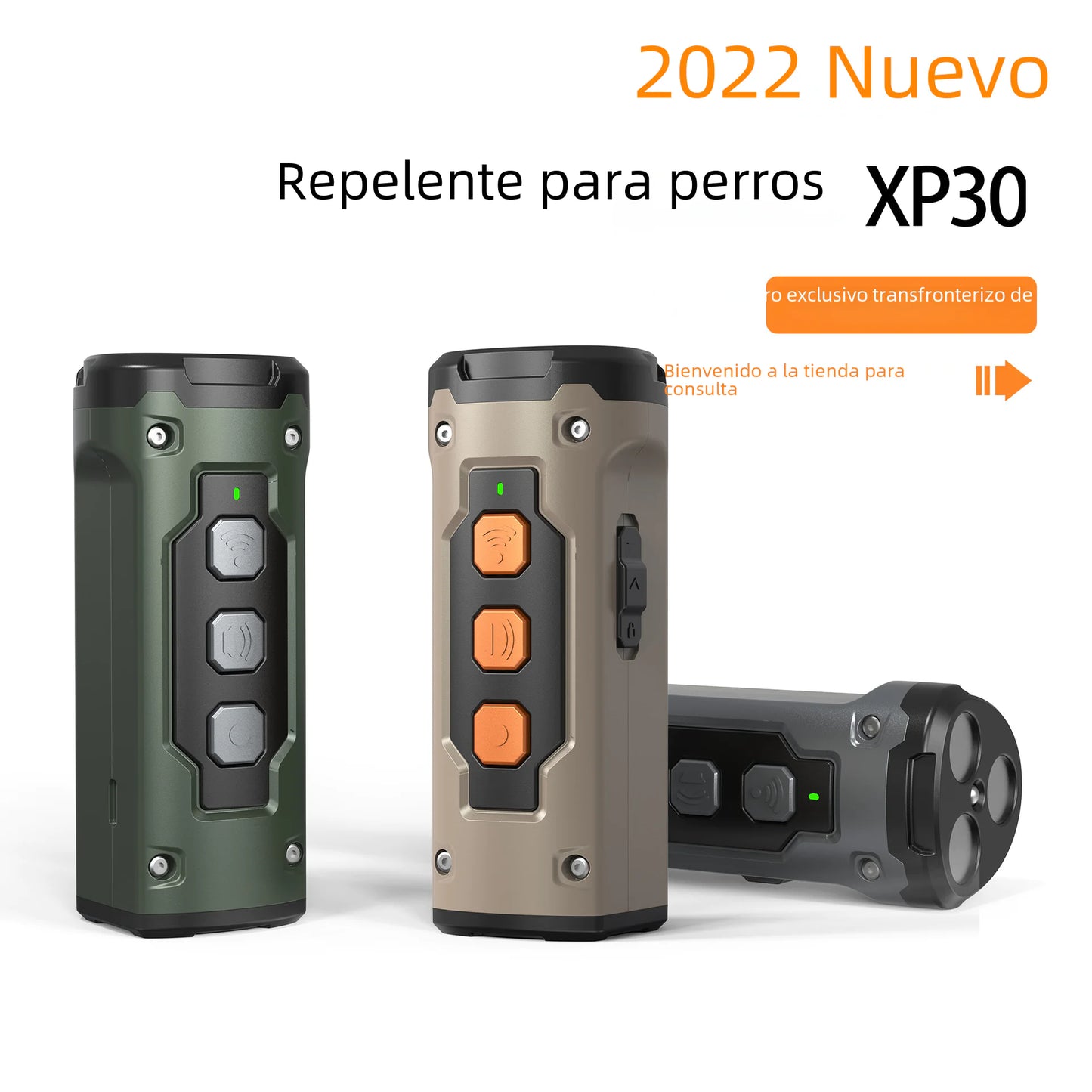 Desi Fresh Ultrasonic Dog Repeller with Flashlight Feature